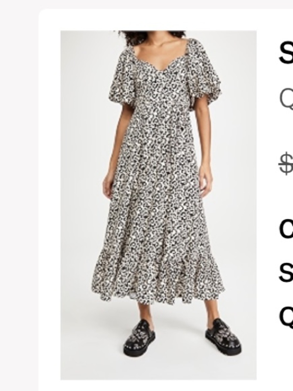 SisterJane Quickstep Maxi Dress